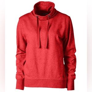 Cutter & Buck  Cowl-neck Sweatshirt in red size S
